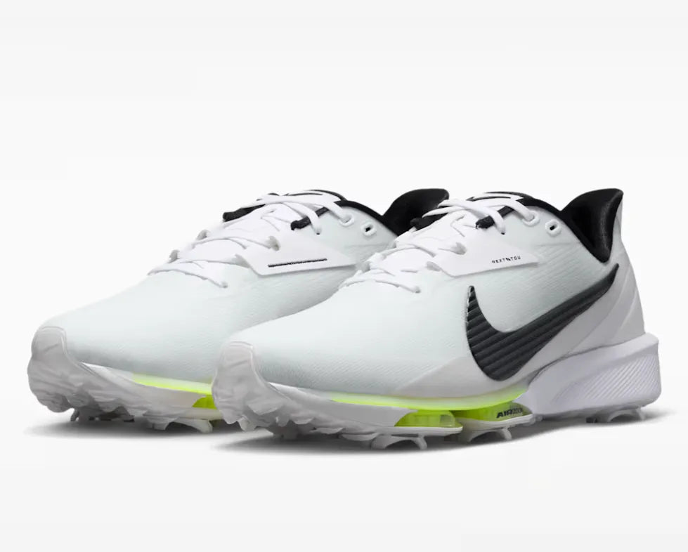 Nike Mens Golf Shoe | Next % Tour 3 | White-Black