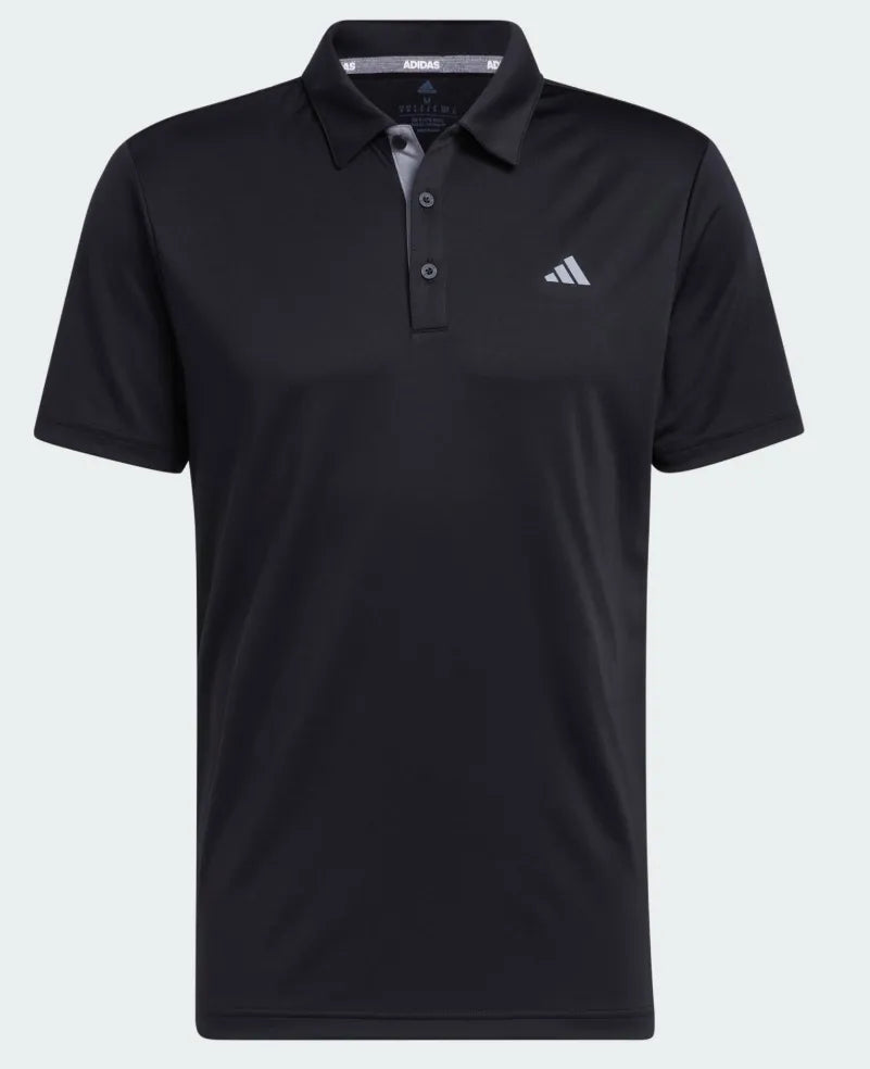 Adidas Mens Golf Shirt | Drive Polo | Black