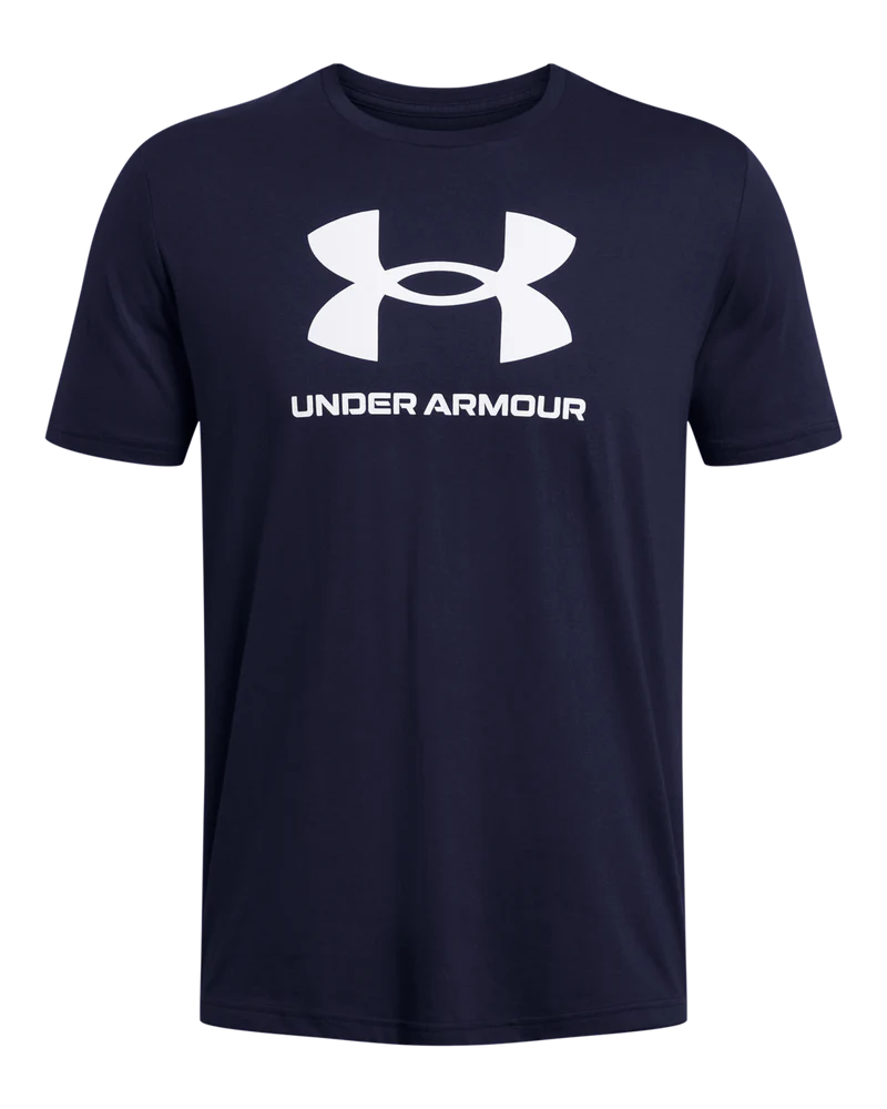 [1326799-408-2] Under Armour Mens Golf Shirt | Sportstyle Logo Update LC SS (Navy, XL)