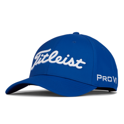 [TH22ATPE-4R1] Titleist Mens Golf Cap | Tour Performance (Royal/White)