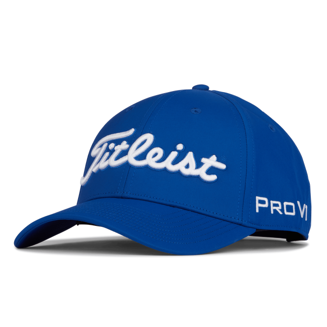 [TH22ATPE-4R1] Titleist Mens Golf Cap | Tour Performance (Royal/White)