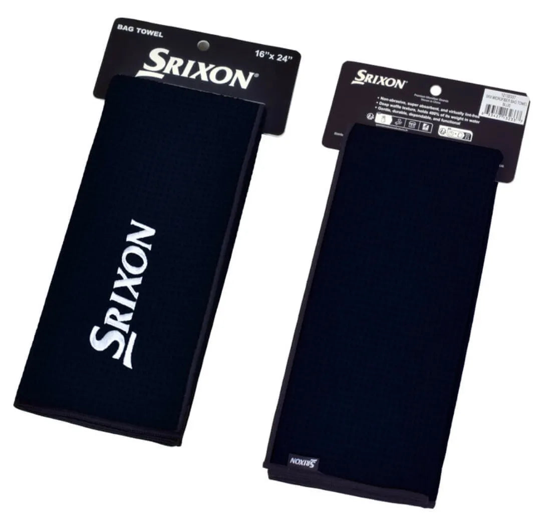 Srixon Golf Towel | Tri-fold Black