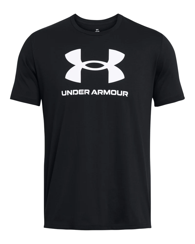 [88323909] Under Armour Mens Golf Shirt | Sportstyle Logo Update LC SS (Black, 2XL)