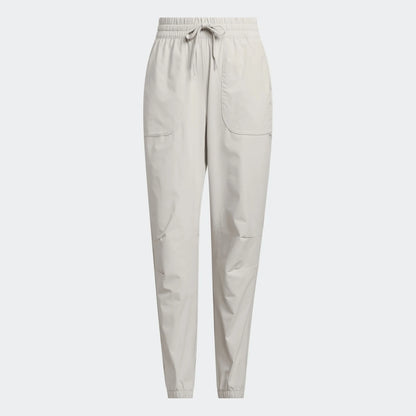 Adidas Womens Golf Pants | Ultimate365 Twistweave Jogger | Beige