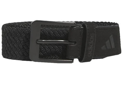 Adidas Mens Golf Belt | Performance Braided Stretch | Black