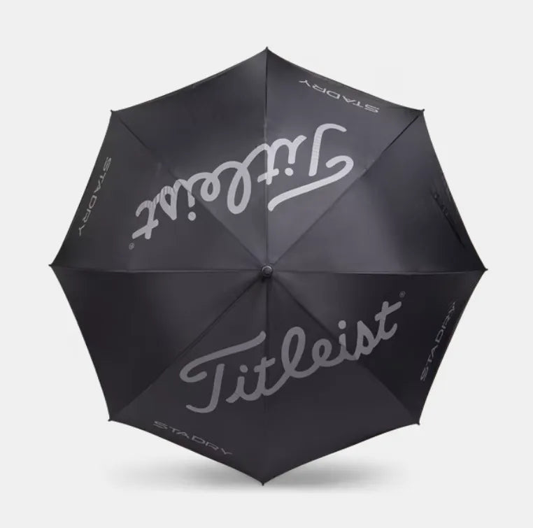 Titleist Golf Umbrella | Single Canopy | Black-Charcoal