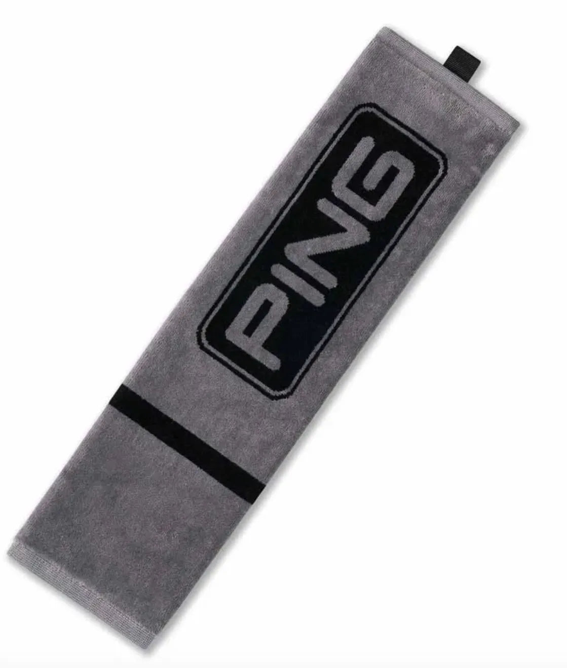 Ping Golf Towel | Trifold | Grey-Black