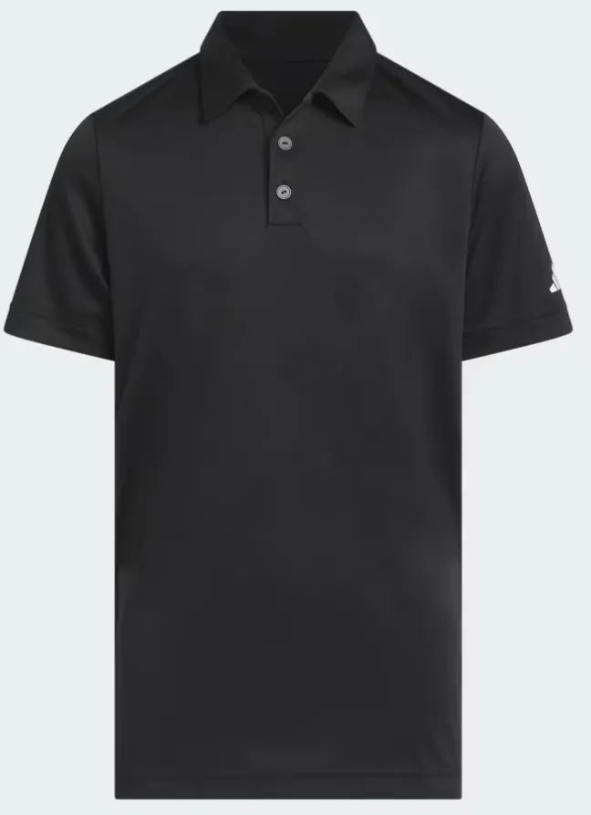 Adidas Junior Golf Shirt | B Performance Polo | Black