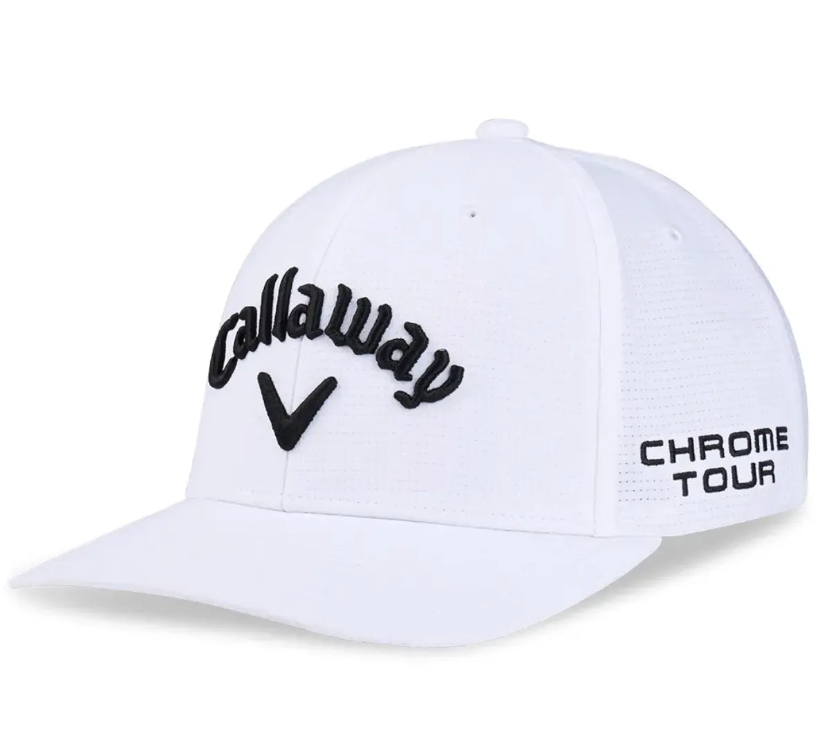 Callaway Mens Golf Cap | Tour Performance | Pro 26 | White