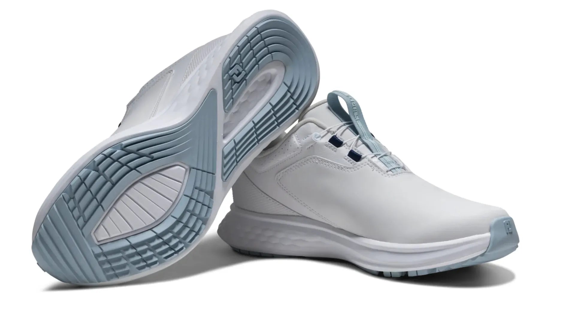Footjoy Womens Golf Shoes | Pulse Boa | White-White-Blue