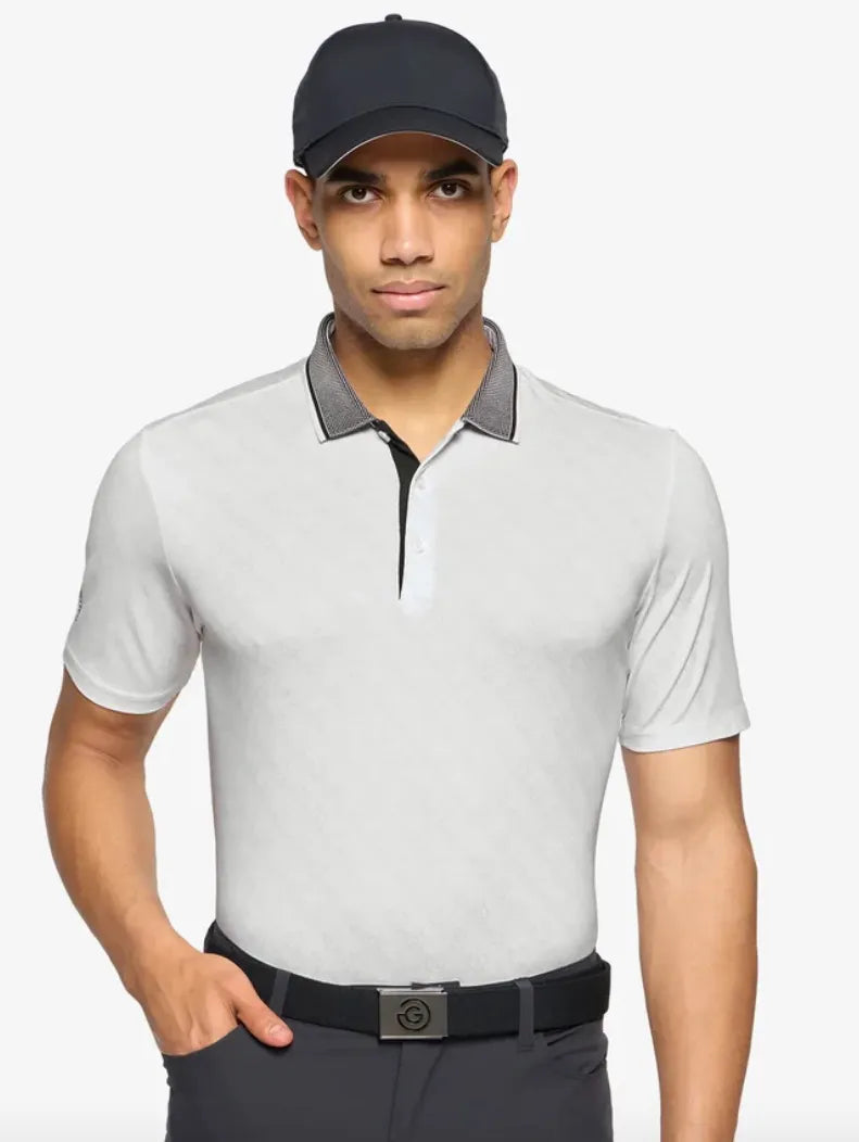 Galvin Green Mens Golf Shirt | Mansfield |  White