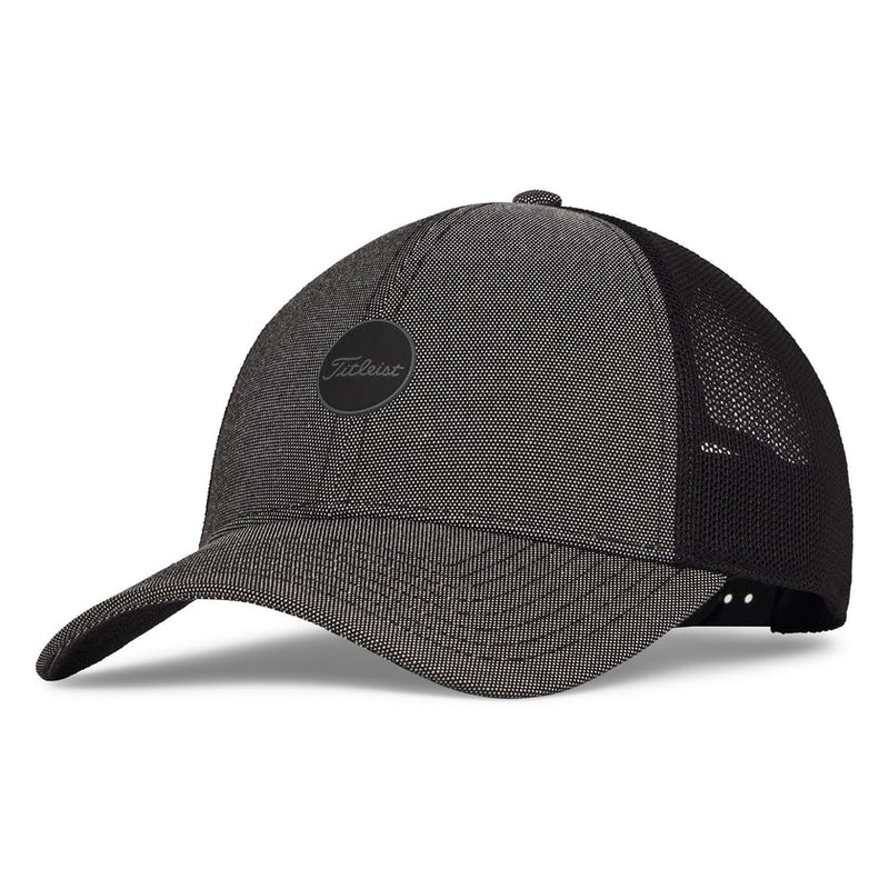 Titleist Golf Cap | Limited Edition | Montauk Mesh | Black-Black