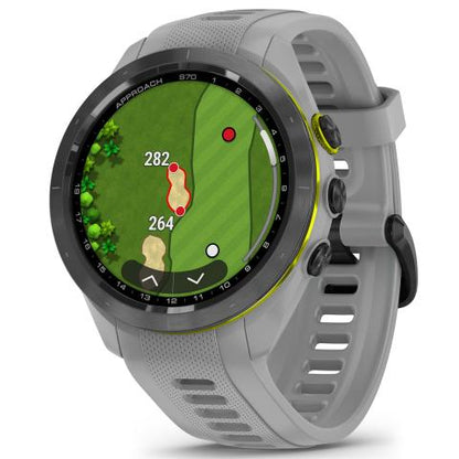 [1010274611] Garmin Golf Watch | Approach S70 (42mm Black Bezel Grey)