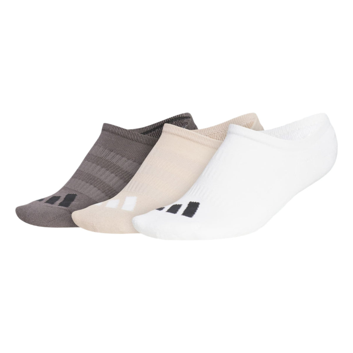 [IQ2885-1] Adidas Womens Socks | No show (Multi Color Brown)