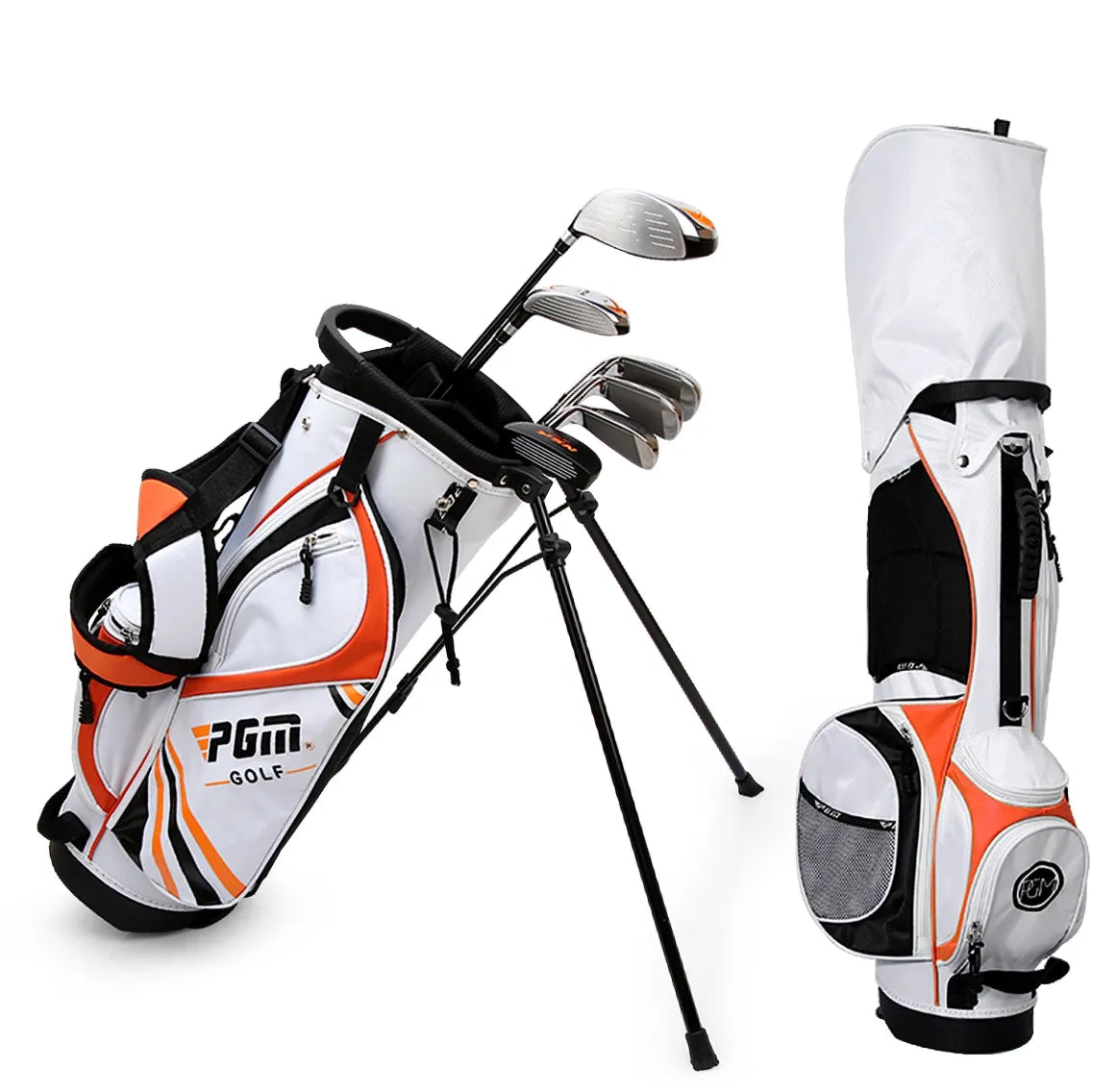 PGM Junior Set With Stand Bag | Black-Silver