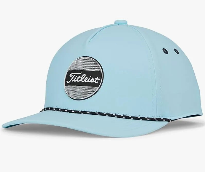 Titleist Junior Golf Cap | Boardwalk Rope | Aqua Surf-White