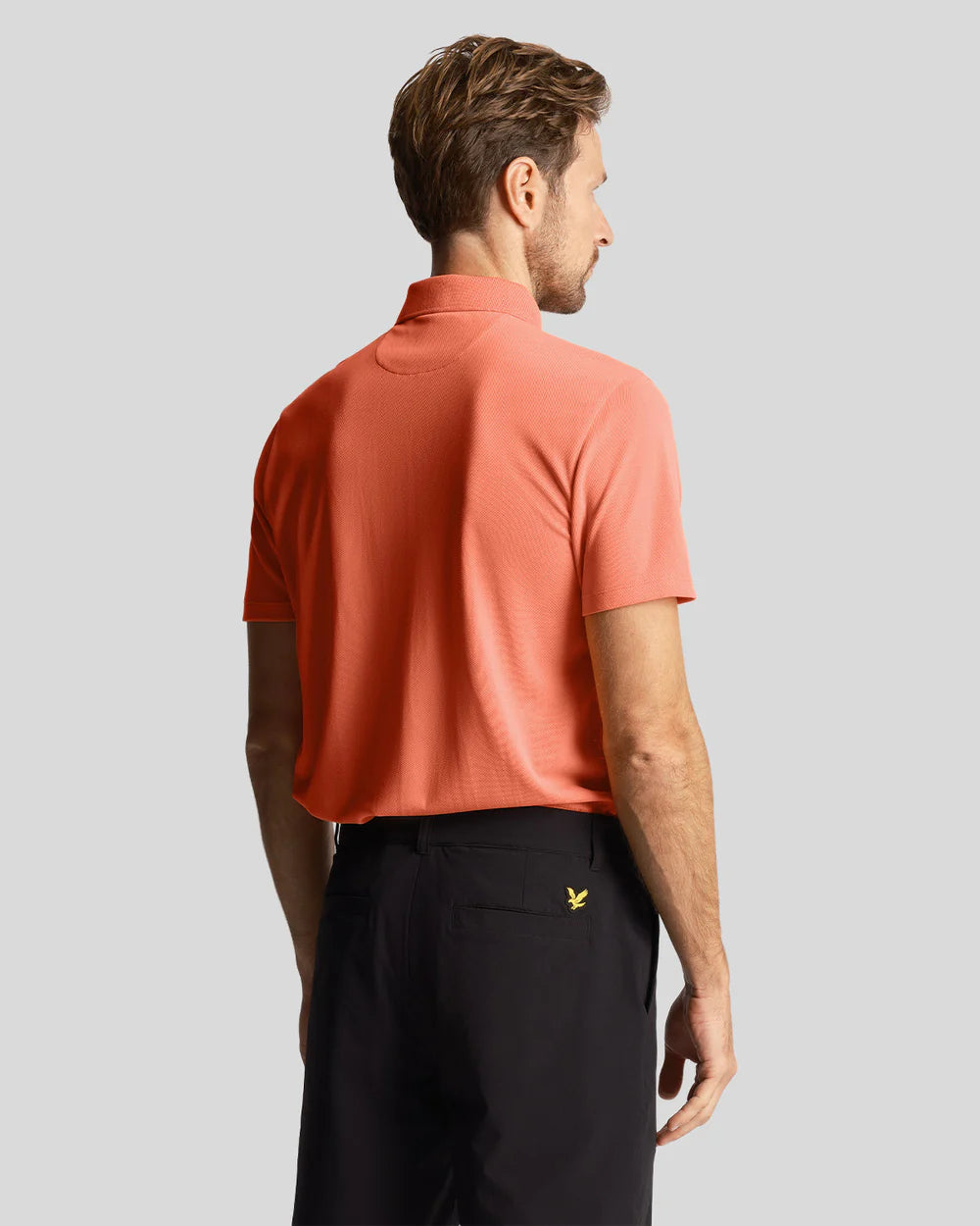 Golf Tech Polo Shirt - Course Coral