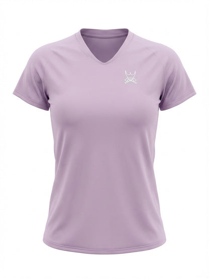 Tivoli Lilac V-neck tee