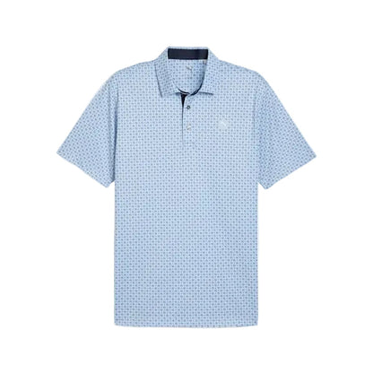 Puma Men's Golf Shirt | Pure 2.0 Polo | Circle Cat | Haute Tropic Deep Navy