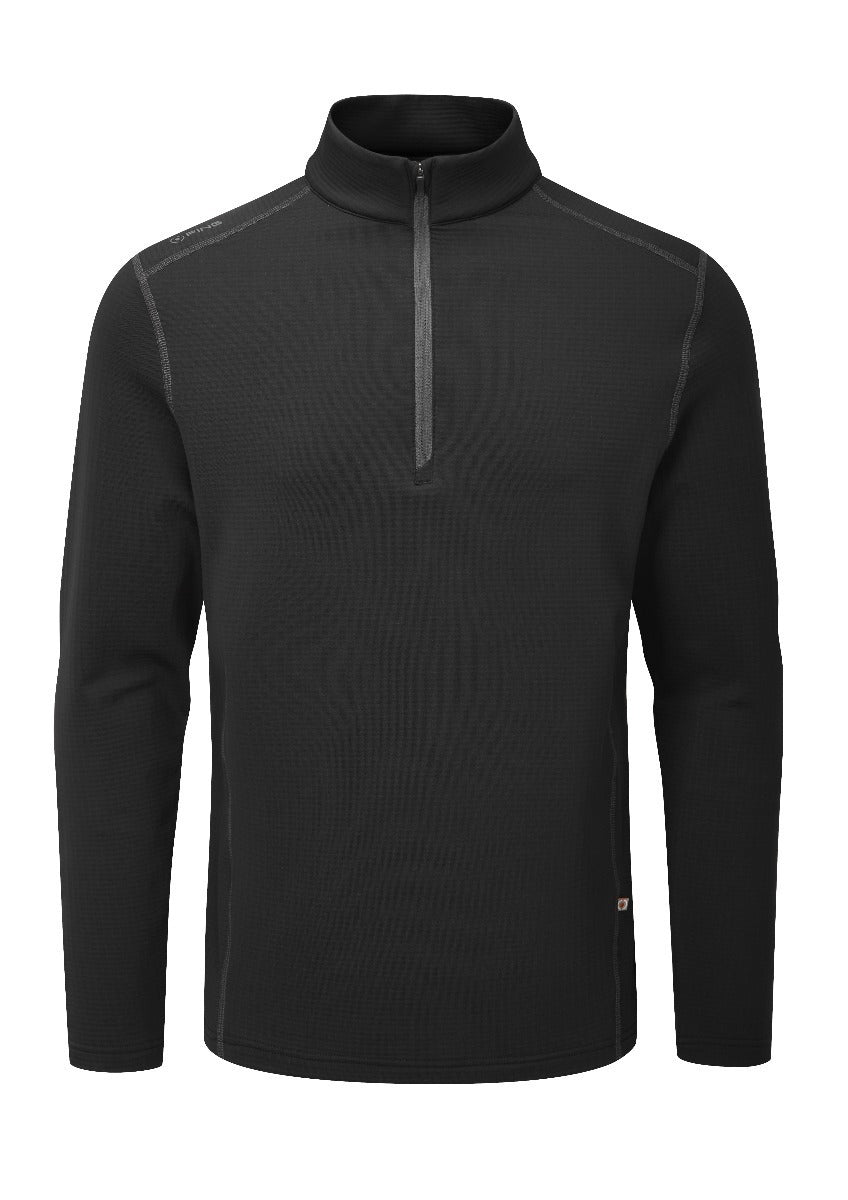 Ping Men's Golf Outerwear | Edwin Midlayer | Black