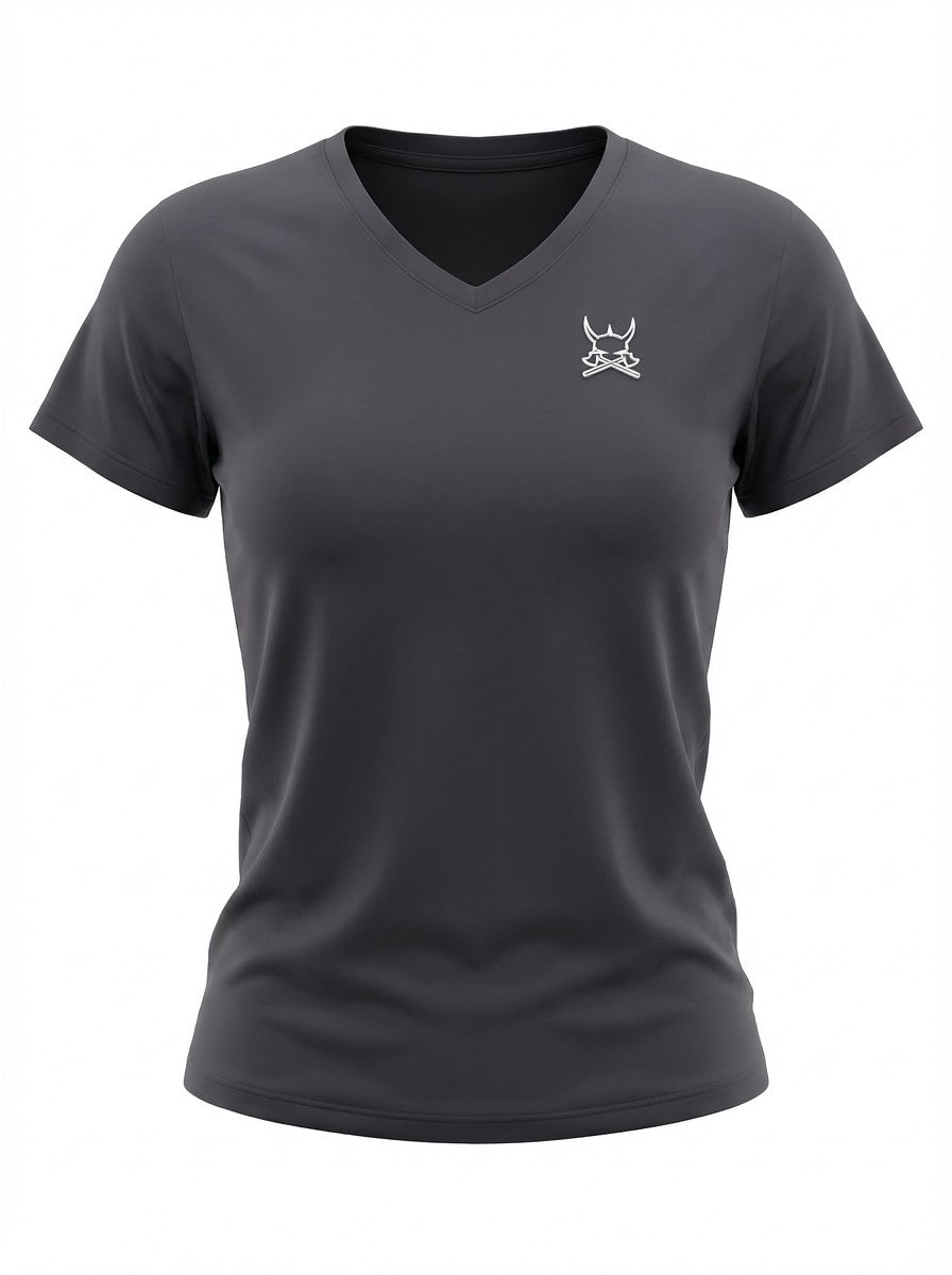 Tivoli Black V-neck tee
