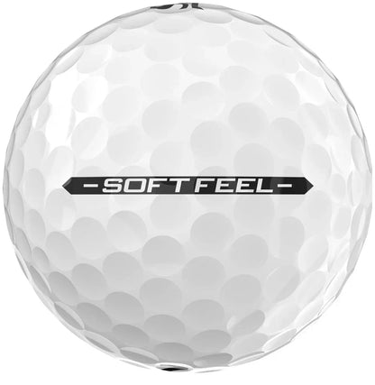 60 Balls | Soft Feel 14 Golf Ball Bundle Deal | White