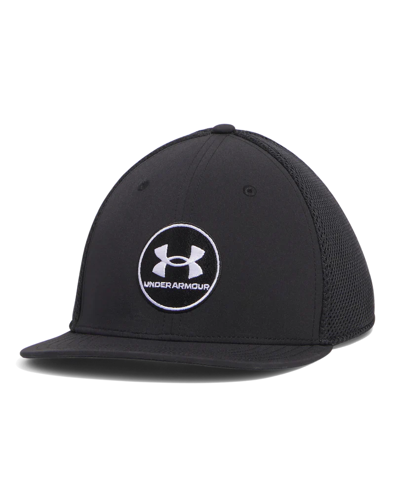 Under Armour Men`s Cap | ISO Chill Drive Low Stretch Fit Cap | Black