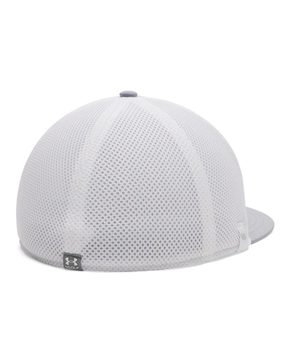 Under Armour Men`s Cap | ISO Chill Drive Low Stretch Fit Cap | Steel