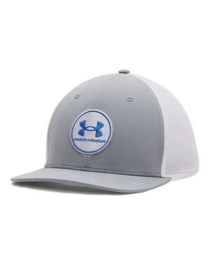 Under Armour Men`s Cap | ISO Chill Drive Low Stretch Fit Cap | Steel
