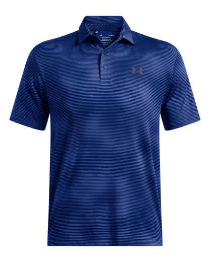 Under Armour Men's Golf Polo | 3.0 Printed Polo | Navy/Blue