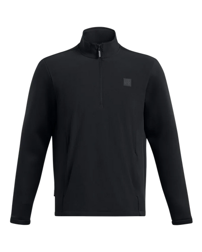 Under Armour Men's Golf Jacket | Drive Pro Storm | Hybrid Half Zip | Black