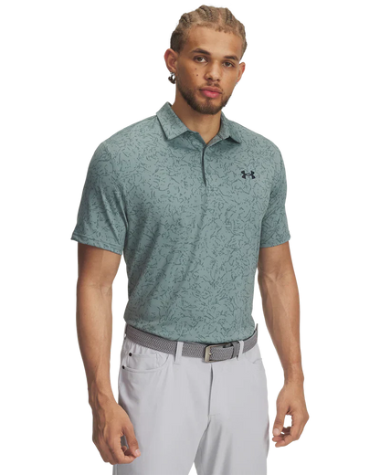 Under Armour Men's Golf Polo | Playoff 3.0 Printed Polo | Serpentine
