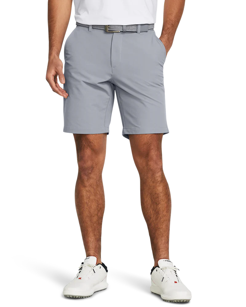 Under Armour Men's Golf Shorts | Matchplay Tapered | Steel