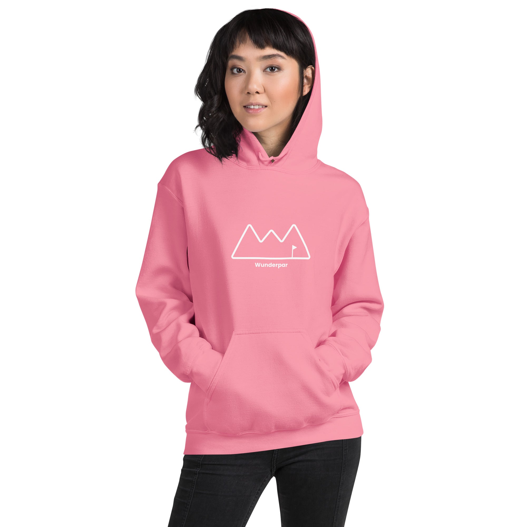Pink Wunderpar Hoodie - Outline Logo
