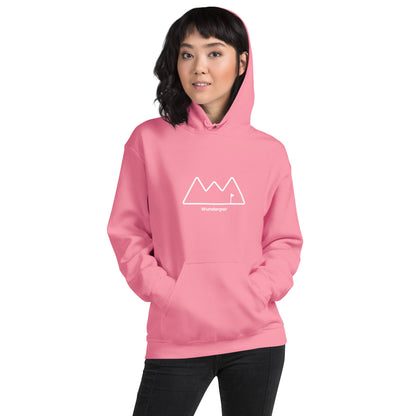 Pink Wunderpar Hoodie - Outline Logo