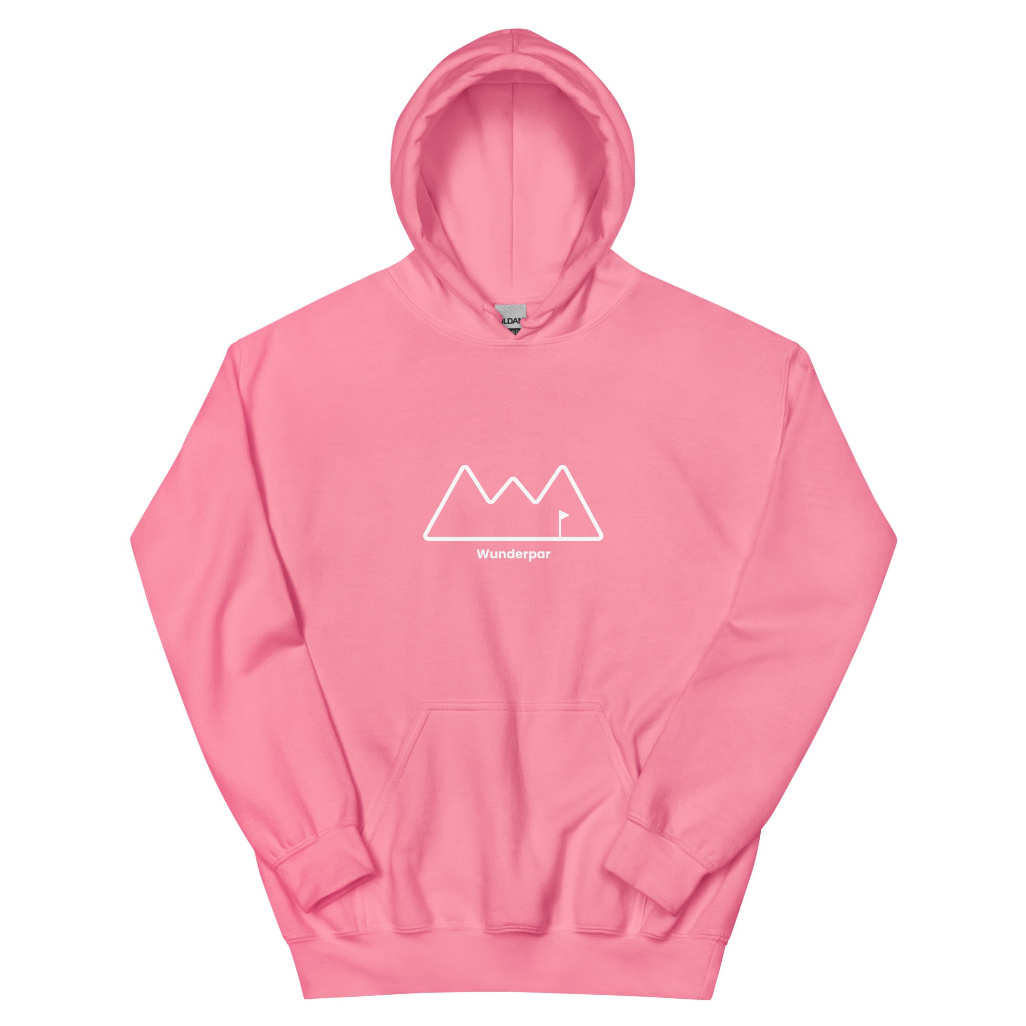 Pink Wunderpar Hoodie - Outline Logo