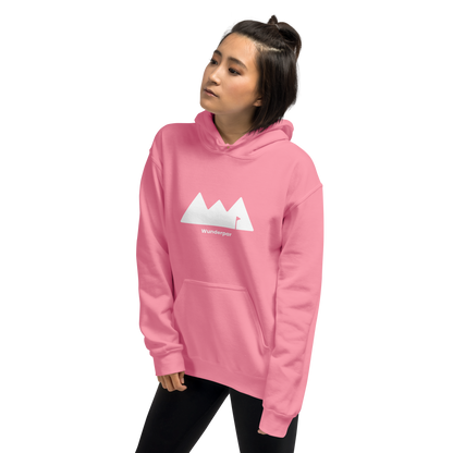 Wunderpar Solid Logo Hoodie - Pink