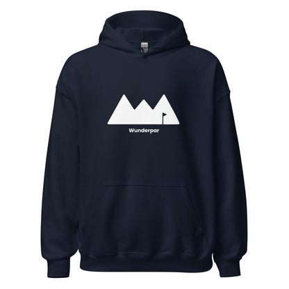 Navy Wunderpar Hoodie - Solid Logo