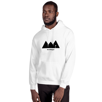 Wunderpar Solid Logo Hoodie - White