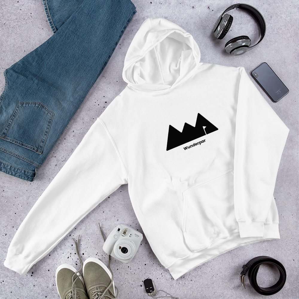 Wunderpar Solid Logo Hoodie - White