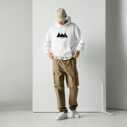 Wunderpar Solid Logo Hoodie - White