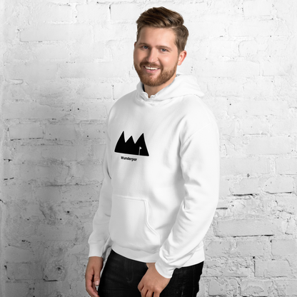 Wunderpar Solid Logo Hoodie - White